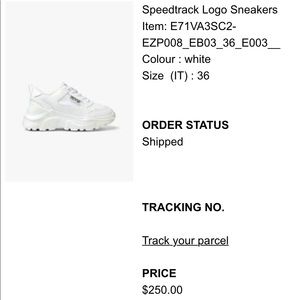 Versace Speedtrack logo Sneaker